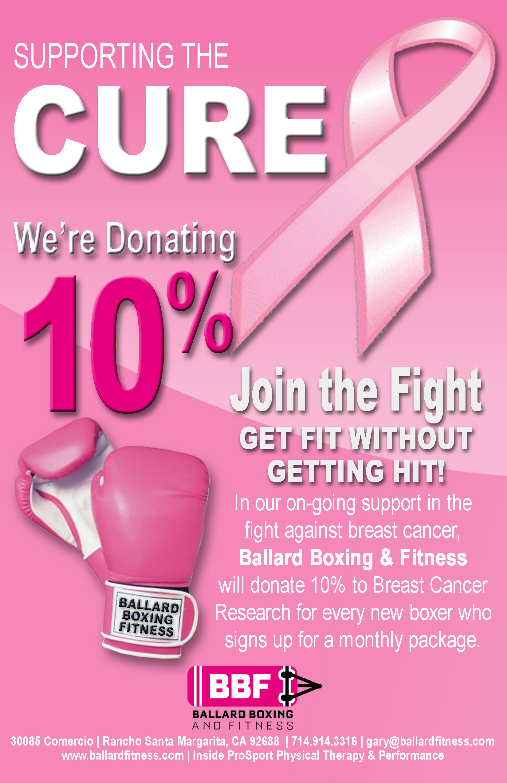 Its Breast Cancer Awareness Monththink Pink And Get Fit Without